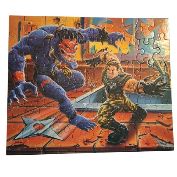 Small Soldiers 1998 Puzzle Kids 90s Millennial Complete 60 Pieces Hero Villian - Picture 2 of 11